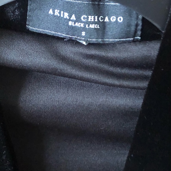 🌷SOLD🌷Akira Black Label Satin Cape over Vest - Picture 4 of 4